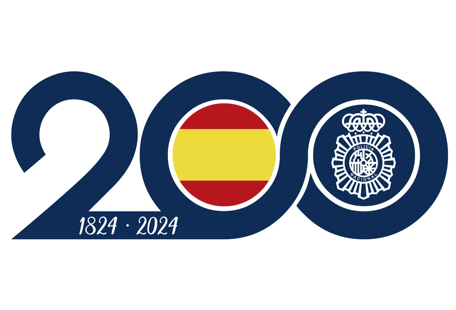 Logotipo 200 aniversario Policía Nacional